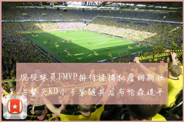 现役球员FMVP排行榜揭秘詹姆斯独占鳌头KD小卡紧随其后布伦森追平库里约基奇等